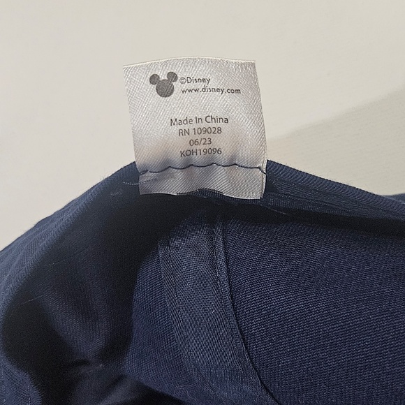 Disney Mickey Mouse Hat Cap Strap Back Embroidered Cartoon Mens One Size - Picture 6 of 6